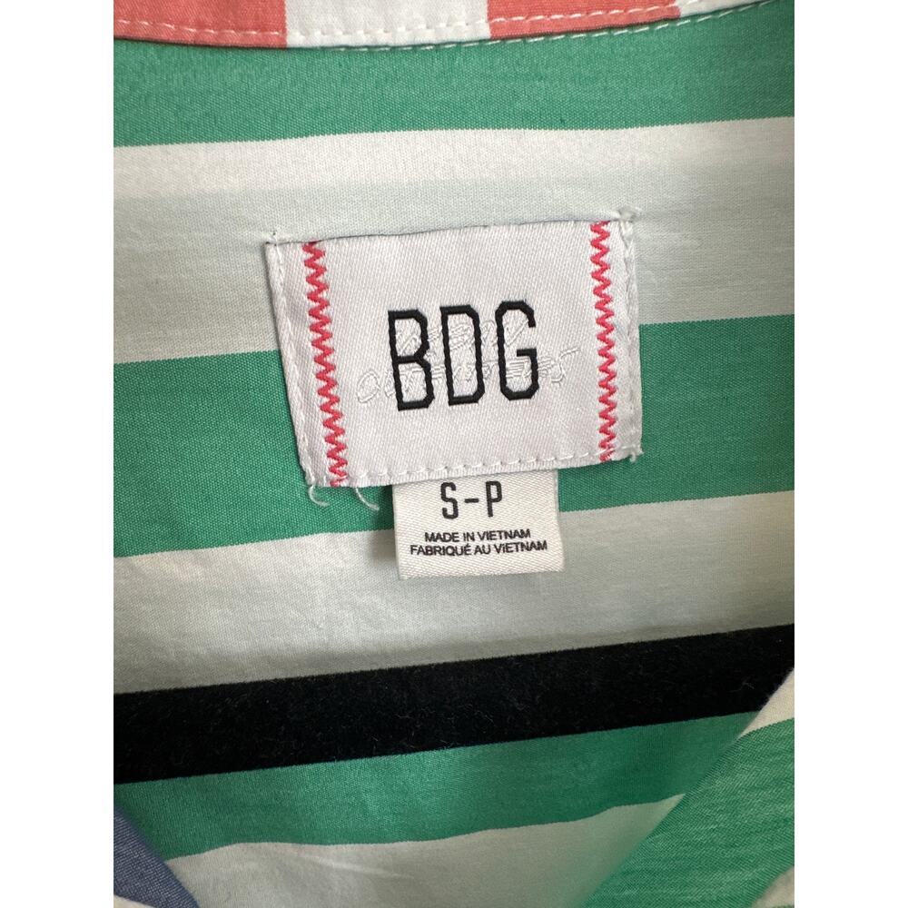Urban Outfitters UO BDG Frankie Spliced Button‎ Down Shirt - Picture 5 of 10